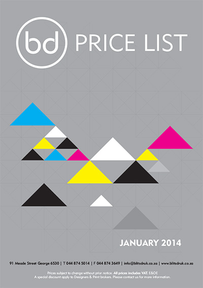 BD Pricelist_JAN 2014.cdr